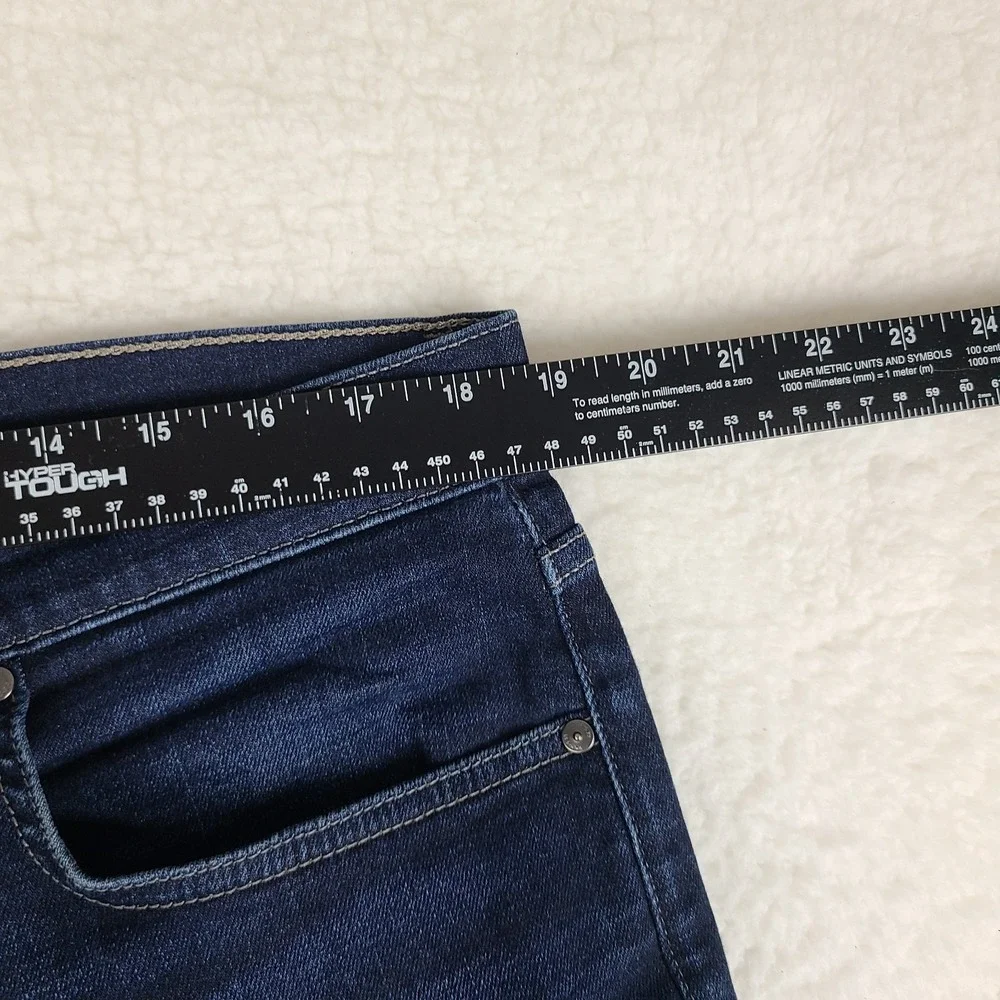 Joe's‎ Jeans Mens 36x34 Blue Slim Straight Dark Wash ABBA Denim TM8ABA8215